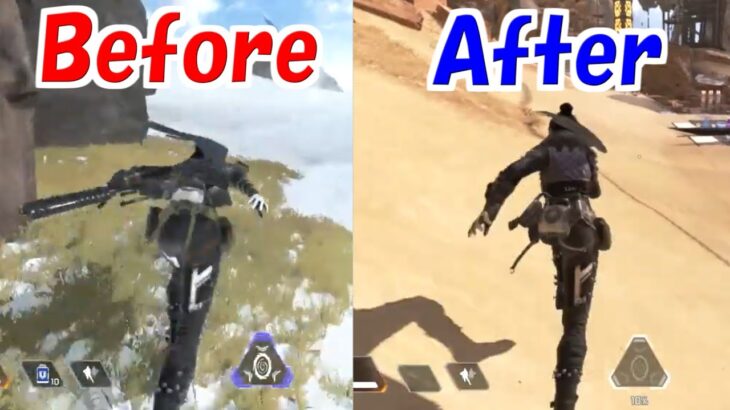 【アップデート】レイスの走り方完全比較【Apex Legends】