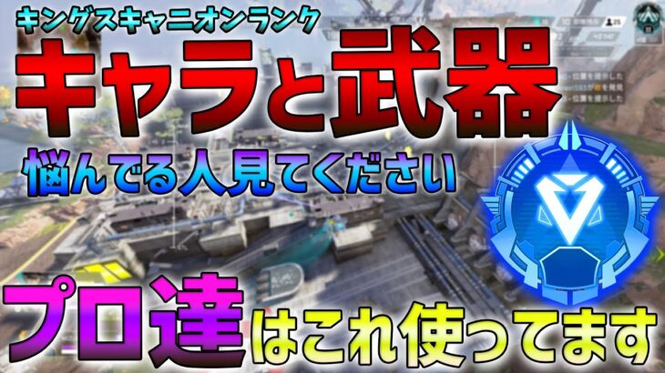 【APEX】 キンキャニの武器構成とキャラ構成で悩む人は見てください【ななか】