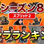 【APEX LEGENDS】シーズン8（スプリット２）キャラランキング！！【エーペックスレジェンズ】