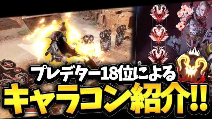 【Apex】CSプレデター世界18位のボタン配置紹介！！　キャラコン講座付き　【ゴールド・プラチナの人必見】