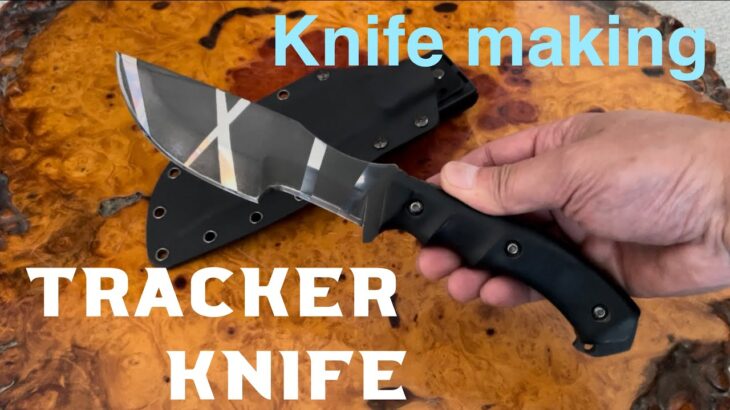 31時間苦行の巻　(自作ナイフ)トラッカーナイフ自作　Tracker knife ナイフメイキング　knife making