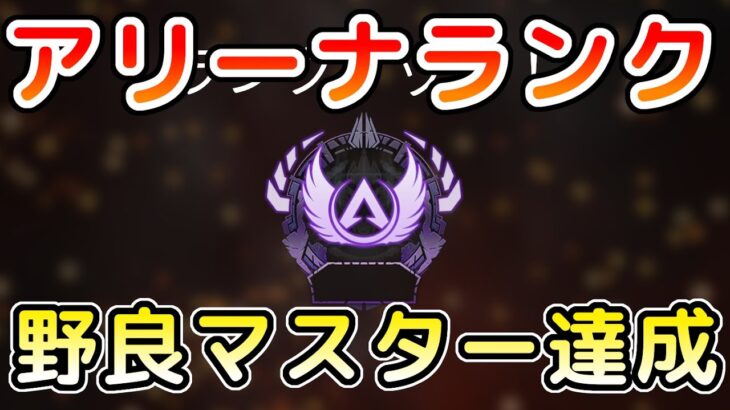 【APEX】祝！ソロ・野良アリーナマスター達成！到達した試合の立ち回りを解説！【APEX​ LEGENDS初心者解説】