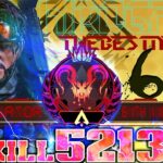 【Apexモバイル】最強ミラージュ!プレデター帯14キル5213ダメージ【エーペックスレジェンズ】【APEXMOBILE】【白金 レオ】