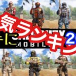 #76【CODmobile】大波乱⁉︎人気のアーバントラッカーは？そしてあのスキンは連覇になるのか⁉︎2021年ちょっと早い上半期所持スキンランキングノ巻　#CODモバイル  #ランキング　#アーバン