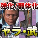 【APEX LEGENDS】今後強化弱体化される、キャラ・武器紹介！！【エーペックスレジェンズ】