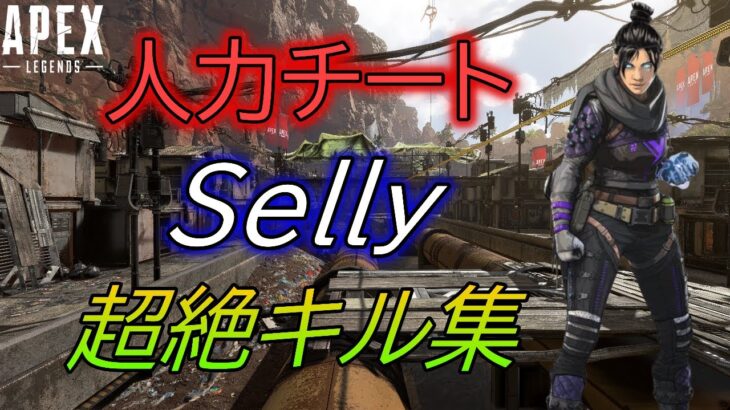 【Apex Legends】人力チートSellyの超絶キル集