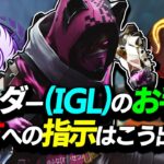 【APEX】オーダー(IGL)をする人は必見‼味方への指示などはこういう感じで出せばめっちゃやりやすいです。【IGLのやり方/ゆふな】