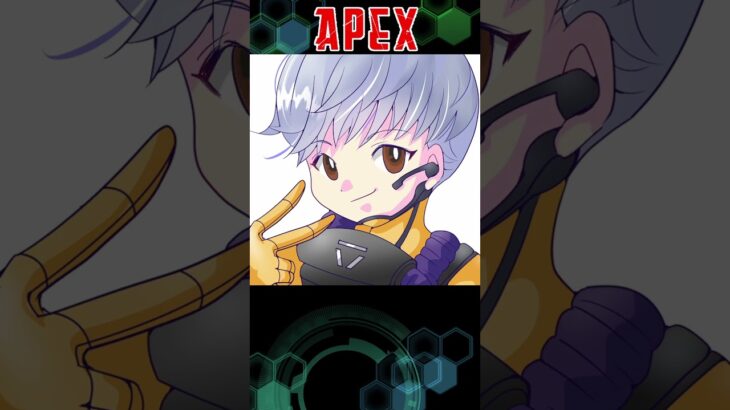 【イラストメイキング】APEX　ヴァルキリー！　#shorts