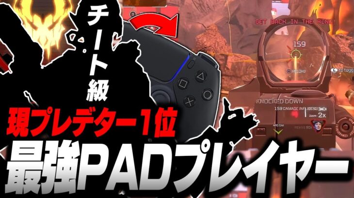 【APEX】現プレデター1位の最強PADプレイヤー,Osivienの感度,デバイスをご紹介!【キル集あり】