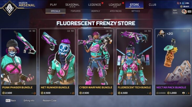 Apex Legends New Event Store Update & Rotation