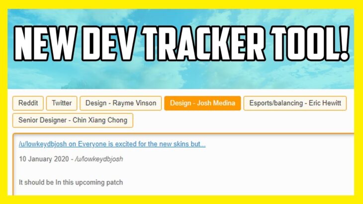 I built an Apex Legends Dev Tracker so that You Can Track Bug Fixes, Updates and More!