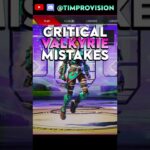 Critical Valkyrie Mistakes In Apex Legends! #shorts