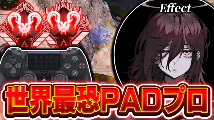 【TOP5には入る】世界最恐PADプロ,Effectの感度,デバイスをご紹介!【キル集あり】