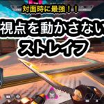 【APEX】対面最強！視点を動かさないストレイフ解説【キャラコン解説】