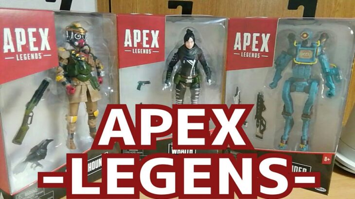 【Apex Legends】レイス&ブラットハウンド&パスファインダーの6インチアクションフィギュアをレビュー！！