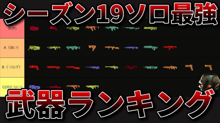 【シーズン19】 ソロプレデター企画でチーターに勝つために考えた武器ランキング【Apex Legends】