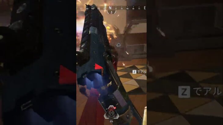 壁で広がる動き #apex #キャラコン