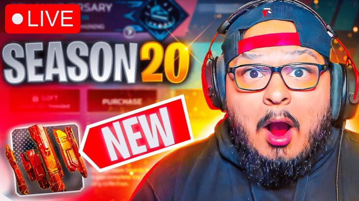 🔴 LIVE – NEW APEX LEGENDS SEASON 20 & HEIRLOOM SHARDS COLLECTION EVENT