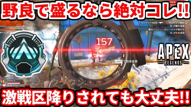 今の野良ランクはこの動きで盛るべき！オススメキャラや立ち回り教えます！これでソロマス行けます！【APEX LEGENDS立ち回り解説】