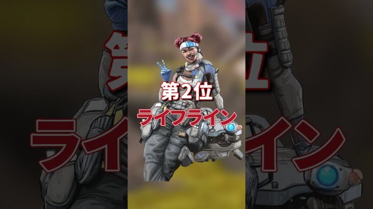 👆【APEX】敵にいるとダルいのに自分が使うと即〇するキャラ３選！ #apex #apexlegends #shorts