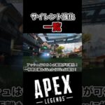 【アプデ検証】サイレント強化されたキャラが強い！？| Apex Legends#apex #apexlegends　#shorts