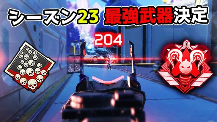 シーズン23の最強武器が決定しました【APEX LEGENDS】