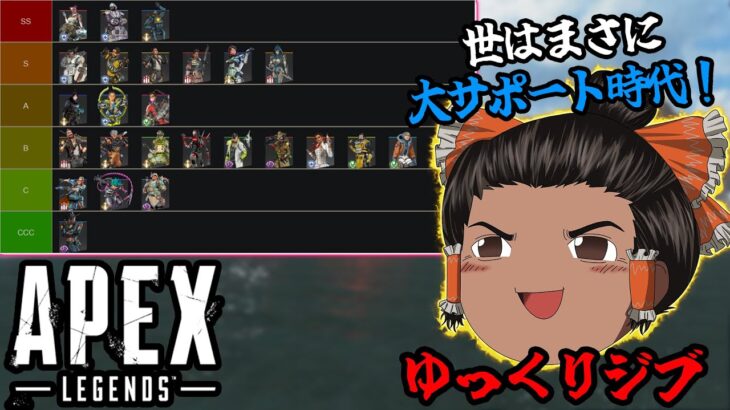 ゆっくりジブによる独断と偏見でキャラランク解説｜Apex Legends