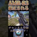 アプデでAMR-83が修正されました🌞🌞【荒野行動】