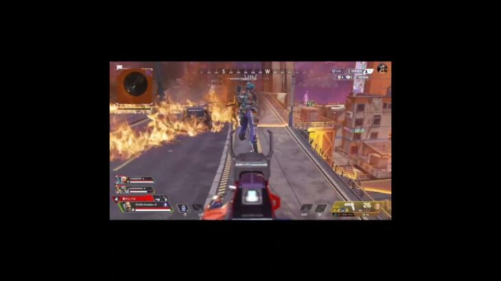 【APEX】敵の行動を制限して勝った