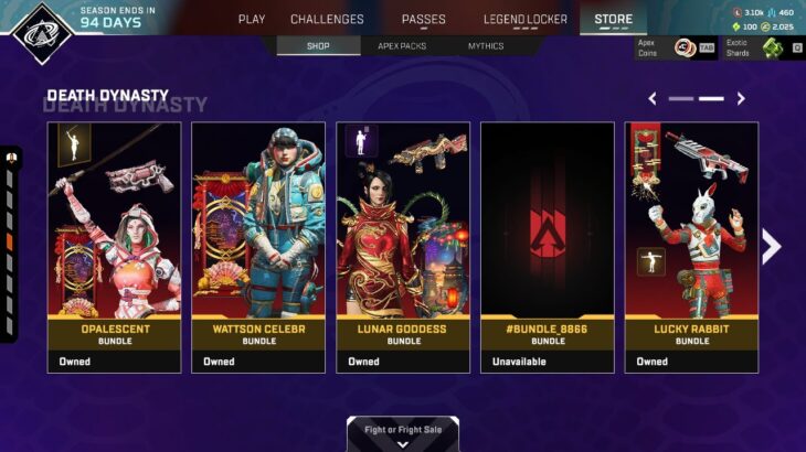 New Apex Legends Shop Update & Returning Skins! Season 23