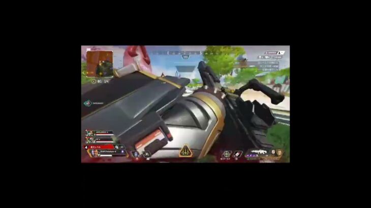 【APEX】空爆で１パ片付けた後に勝った