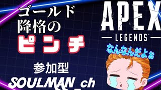 《ライブ》ゴールド降格の危機！！　参加型　プラチナ以下　APEX LEGENDS S23