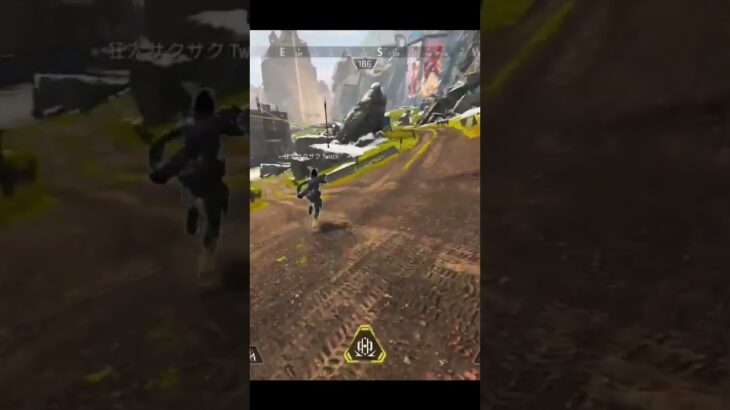 APEX レイスの走り殴りモーションがきもいｗｗ　#shorts
