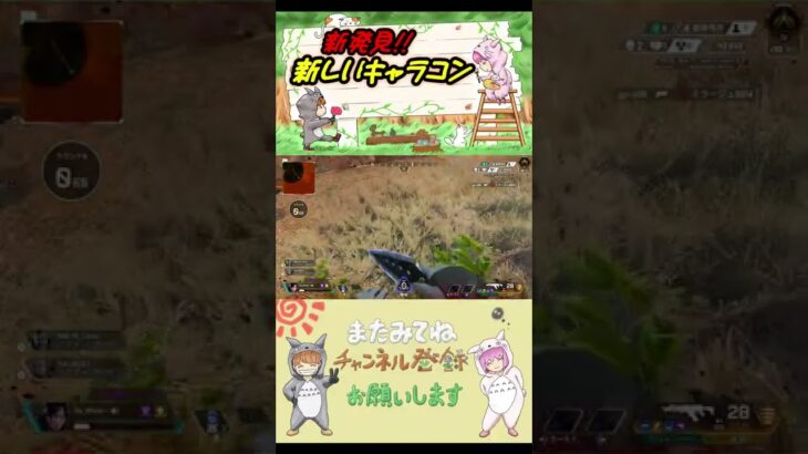 新開発レイス限定キャラコン『APEX』