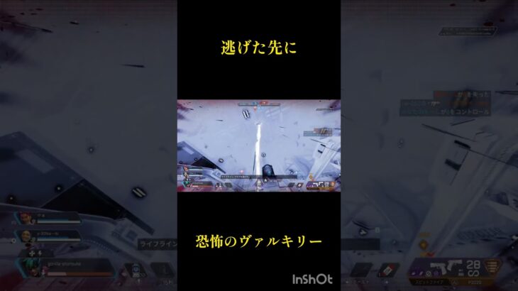 【apex】逃げた先に恐怖のヴァルキリー#apex #apexlegends #エーペックス #エーペックスレジェンズ #ヴァルキリー #オルター
