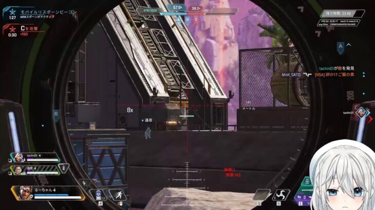 【Apex Legends】ミラージュで10万ダメージ