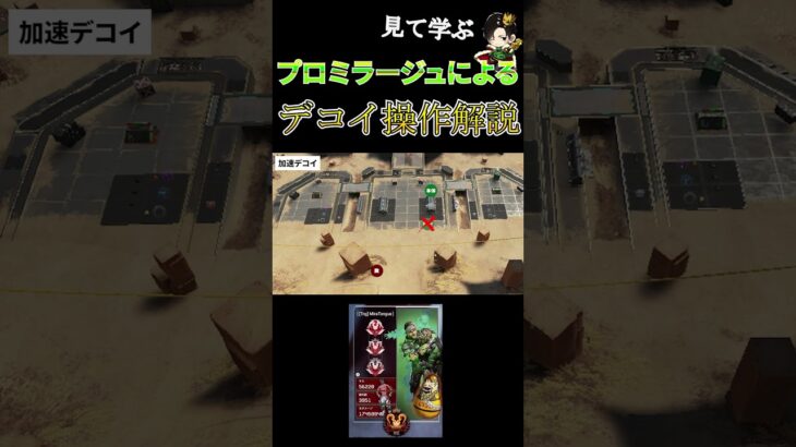 【解説】これだけやれば勝率上がる。元プロが使うミラージュの”デコイ操作3選”【みらたんぐ】pt4