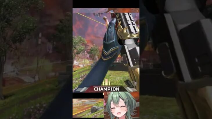 【APEX】イベントモードのモザンブラム強すぎ！！　#shorts #apexlegends #vtuber 【青山裏葉】