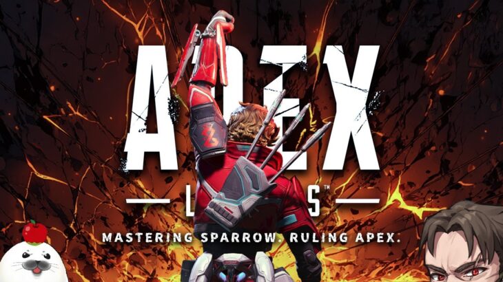 【面白すぎ】神武器＆スパローでプレデターランクを蹂躙する w/めんど ミラボン【Apex Legends】