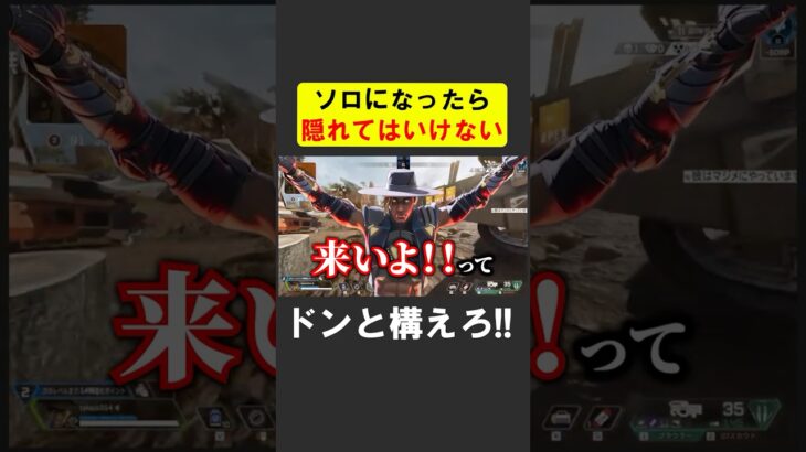 もしランクでソロになったらハイドするな！【APEX】 #apex #apexlegends #シア