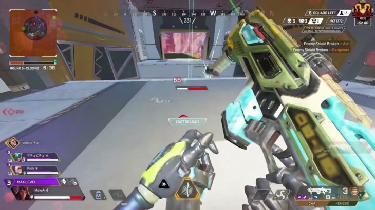 APEXプレデターによる日本TOPレベルのキャラコンキル集