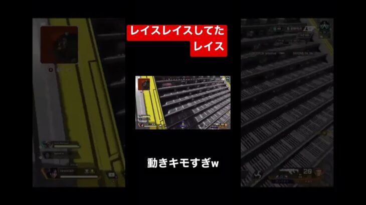 【Apex】レイスレイスしてたレイス#apexlegends #apex #えーぺっくす #エーペックスレジェンズ  #レイス #wraith