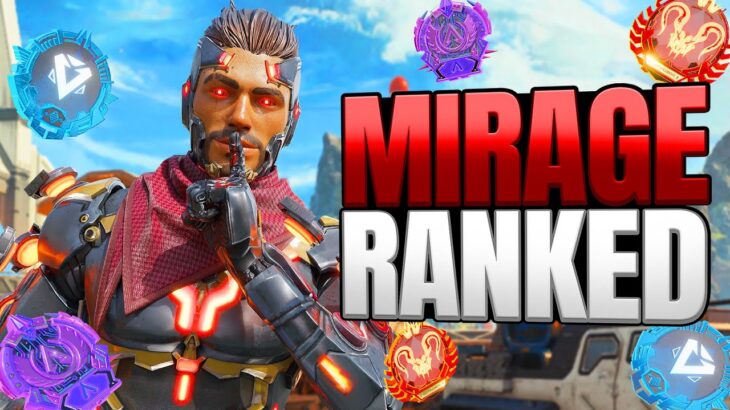 High Level Mirage Ranked Gameplay – Apex Legends