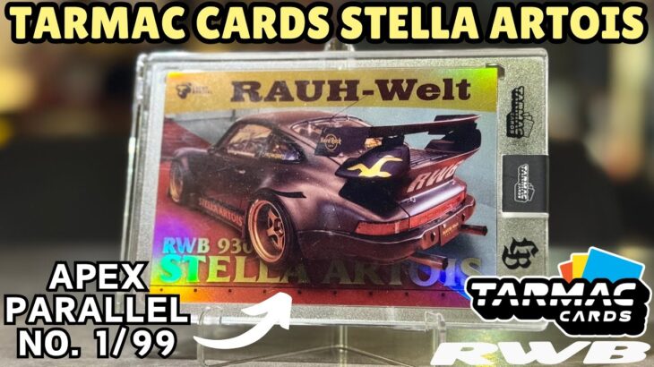 Opening the Tarmac Cards Event Special RWB Vol. 1 Stella Artois Apex Parallel (01/99)