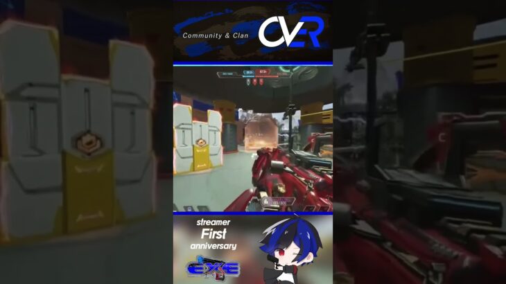 【#apex 】　Exe Clip‼️ 周年イベントにてイツメンの4人vs8人でやったやつ！なんてカオスなんでしょうw #apexlegends #over #ゲーム実況