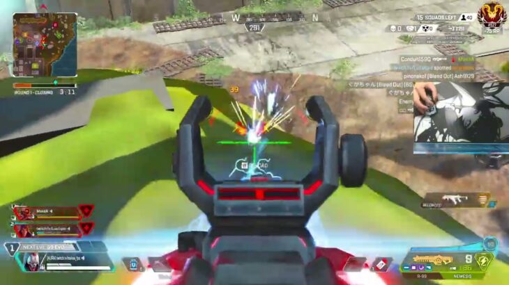 APEX15歳キーマウプレデターによる無双キル集