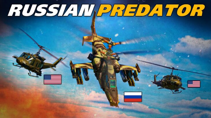 Apex Predator | Ka-50 Black Shark II Dogfight Vs UH-1H Huey | Digital Combat Simulator | DCS |