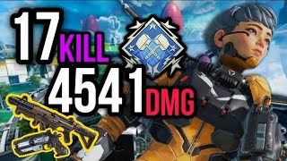 【Apex】ヴァルキリー実装初日１試合目にタブハン⁈17KILL4541ダメージ