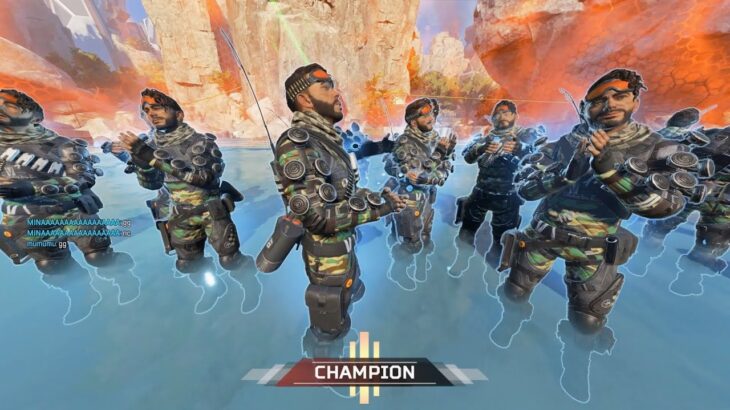 【Apex】titanfallプレイヤーによるミラージュ 10kill 2080dmg