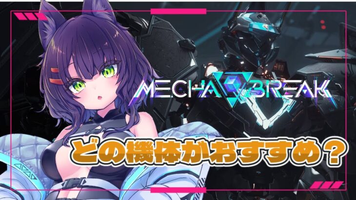 【Mecha BREAK】いろんな機体試してみたい。ステーゴも面白そう